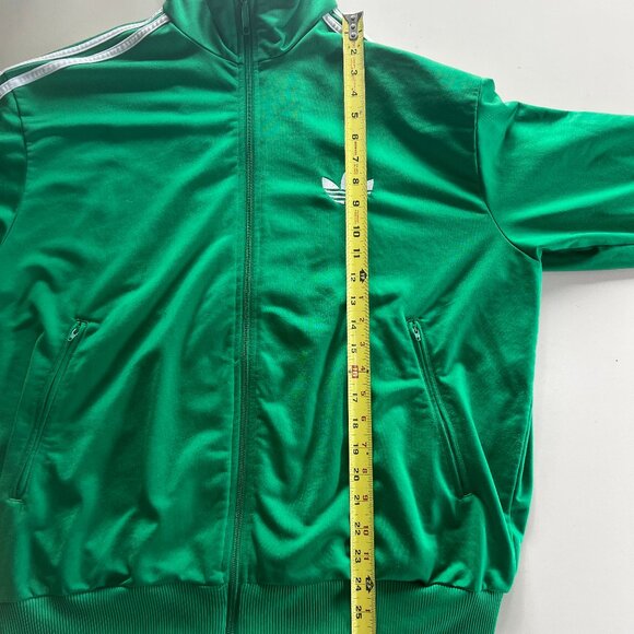Adidas Track Jacket — Green, Mens Large - Picture 6 of 7